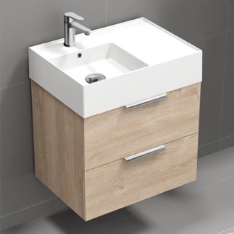 Bathroom Vanity Modern Bathroom Vanity, Small, Floating, 24